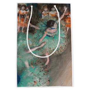 Sac Cadeau Moyen Edgar Degas - Swaying Dancer / Danseuse en vert