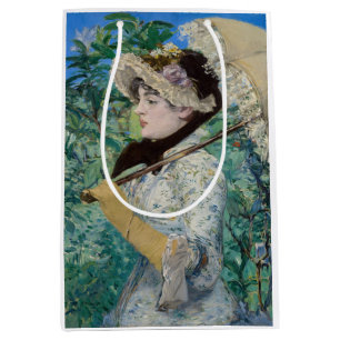 Sac Cadeau Moyen Edouard Manet - Jeanne / Printemps