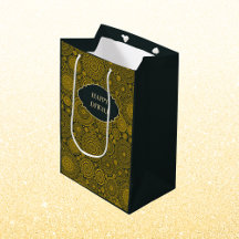 Elégant mandala motif personnalisé diwali or vert