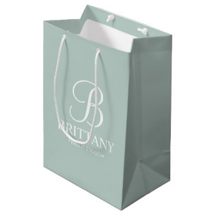 Sac Cadeau Moyen Élégante domestique personnalisée