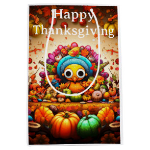 Sac Cadeau Moyen Enfants de Thanksgiving 2