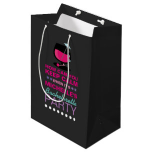 Sac Cadeau Moyen Enterrement de vie de jeune fille