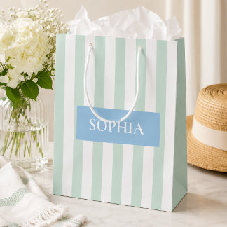 Sac Cadeau Moyen Enterrement de vie de jeune fille personnalisé