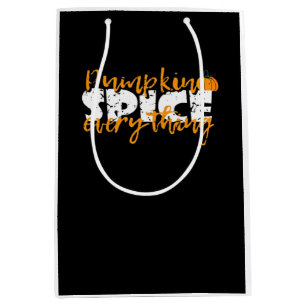 Sac Cadeau Moyen Épice citrouille Tout Halloween Drôle