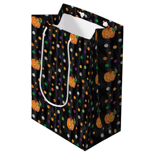 Sac Cadeau Moyen Eric Carle | Halloween Polka Motif (Devant Angle)