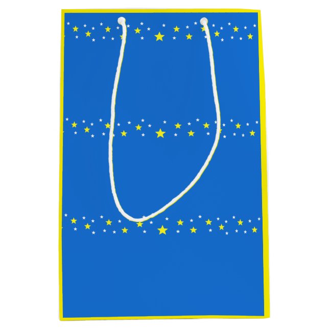 Sac Cadeau Moyen Étoilé (Devant)