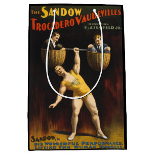 Sac Cadeau Moyen Eugen Sandow L'Haltérophile Vaudeville de Sandow