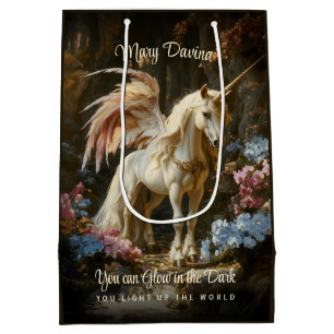 Sac Cadeau Moyen Fairyland Imaginaire Forest Unicorn Fairy