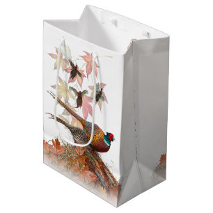 Sac cadeau moyen faisan