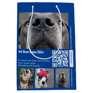 Sac Cadeau Moyen Faites la promotion de vos chiots
