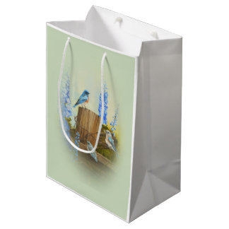 Sac Cadeau Moyen Famille Bluebird