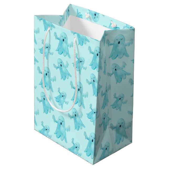 Sac Cadeau Moyen Fantôme (Dos Angle)