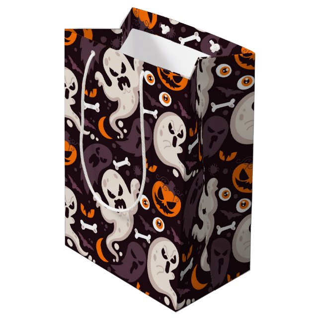 Sac Cadeau Moyen Fantôme (Dos Angle)
