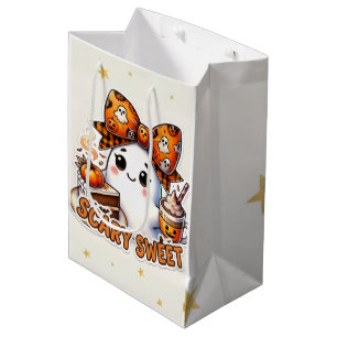 Sac Cadeau Moyen Fantôme Mignon Épouvantable