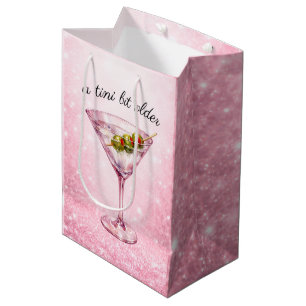 Sac Cadeau Moyen Fête d'anniversaire des femmes Un peu plus âgées