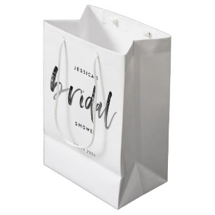Sac Cadeau Moyen Fête des mariées de calligraphie de script de bros