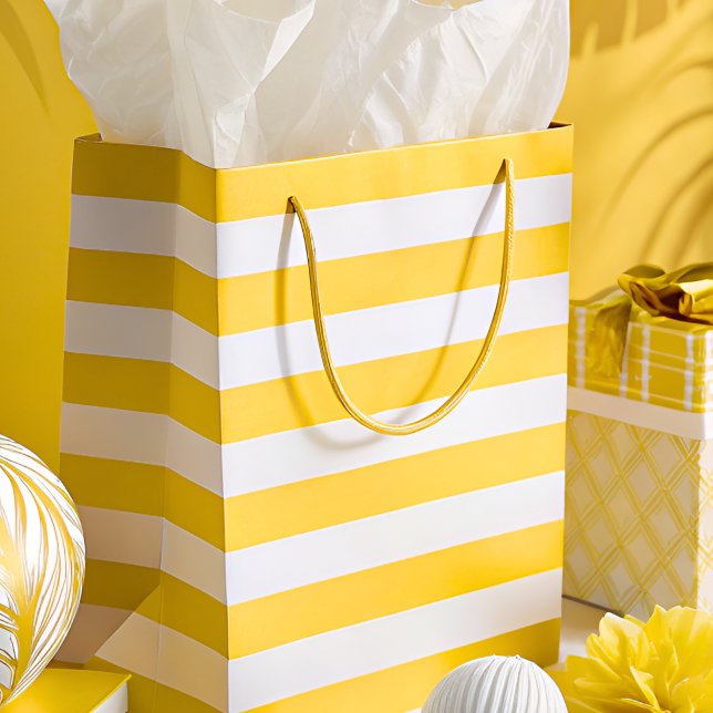 Sac Cadeau Moyen Fête des mariées Retro Sunshine Pickleball (Gift Bag)