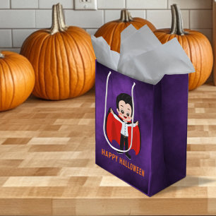 Sac Cadeau Moyen Fête d'Halloween pour enfants Vampire