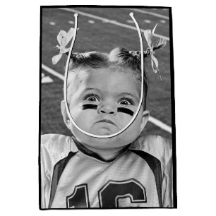 Sac Cadeau Moyen Fille de football
