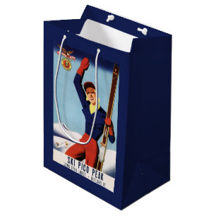 Sac Cadeau Moyen Fille flexible de ski de Pin- d'insecte