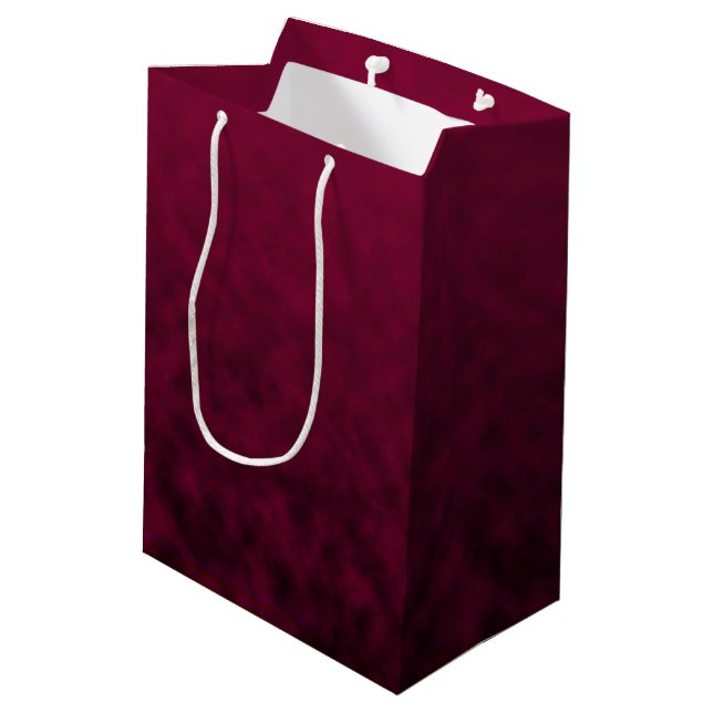 Sac Cadeau Moyen Fleur Écrasée (Dos Angle)