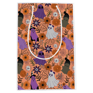 Sac Cadeau Moyen Fleur fantomatique
