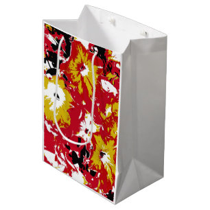 SAC CADEAU MOYEN FLEURS DE PETUNIA