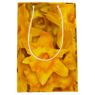 Sac Cadeau Moyen Fleurs Narcissus