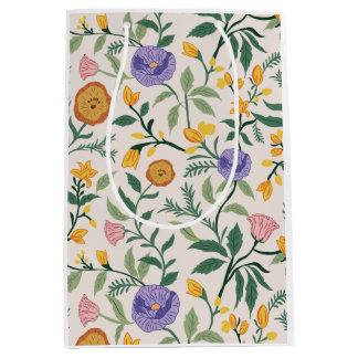 Sac Cadeau Moyen Fleurs sauvages