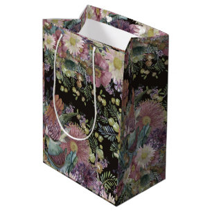 Sac Cadeau Moyen Fleurs sauvages australiens vintages