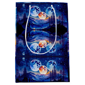 Sac Cadeau Moyen Floral Wrapping Paper