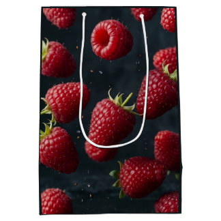 Sac Cadeau Moyen framboise