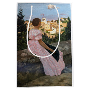 Sac Cadeau Moyen Frederic Bazille - La robe rose