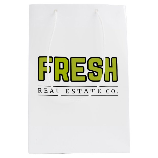 Sac Cadeau Moyen FRESH Glossy Gift Bag (medium) (Devant)