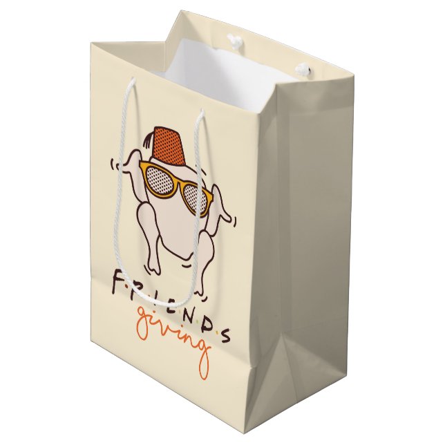 Sac Cadeau Moyen FRIENDS™ | Action d'amitié (Devant Angle)