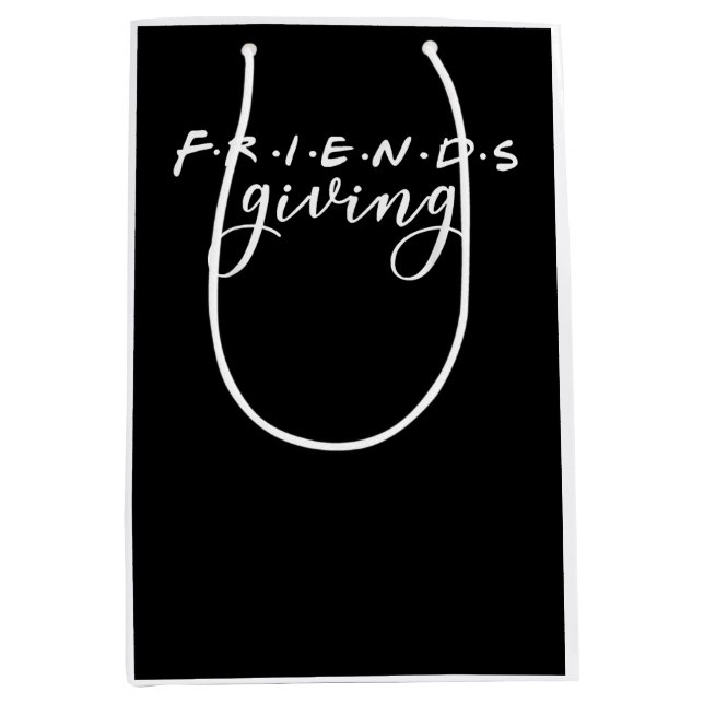 Sac Cadeau Moyen Friendsgiving Squad 2022 Funny Thanksgiving Friend (Devant)