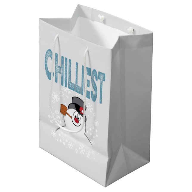 Sac Cadeau Moyen Frosty the Snowman™ | Chilliest (Devant Angle)