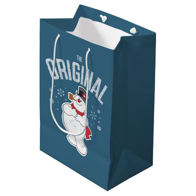 Sac Cadeau Moyen Frosty the Snowman™ | L'original (Devant Angle)