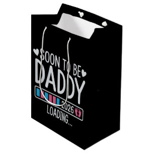 Sac Cadeau Moyen Futur Papa 2026 Annonce de Grossesse en Cours
