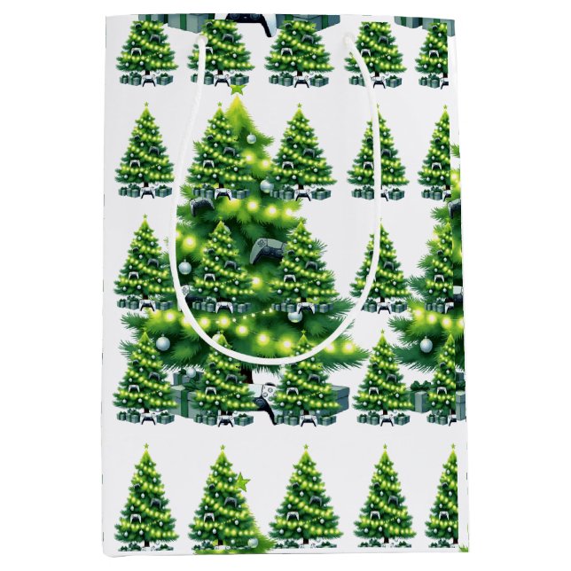 Sac Cadeau Moyen Gamer style Wrapping paper (Devant)