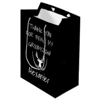 Garçons d'honneur personnalisés épousant le Merci