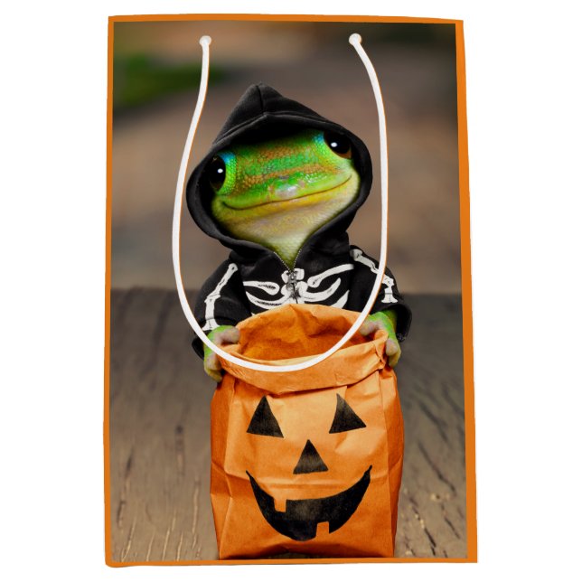 Sac Cadeau Moyen Gecko Skeleton (Devant)