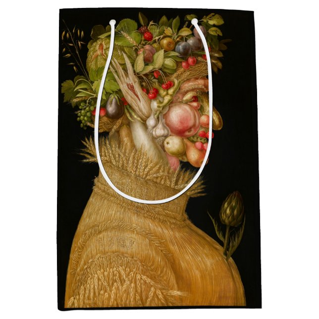 Sac Cadeau Moyen Giuseppe Arcimboldo - Été (Devant)