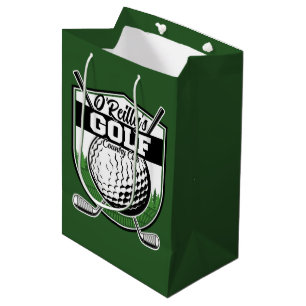 Sac Cadeau Moyen Golfeur personnalisé Joueur Pro Golf Country Club 