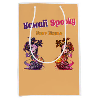 Sac Cadeau Moyen Goth Kawaii Spooky Anime Twin Girl Halloween