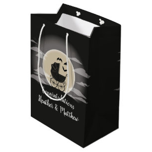 Sac Cadeau Moyen Gothic Baby Shower Halloween