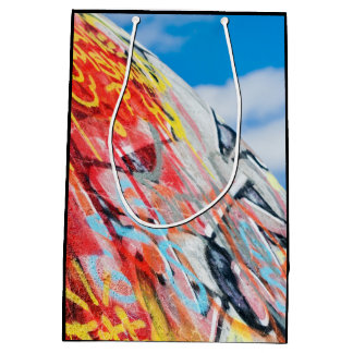 Sac Cadeau Moyen graffiti de planète