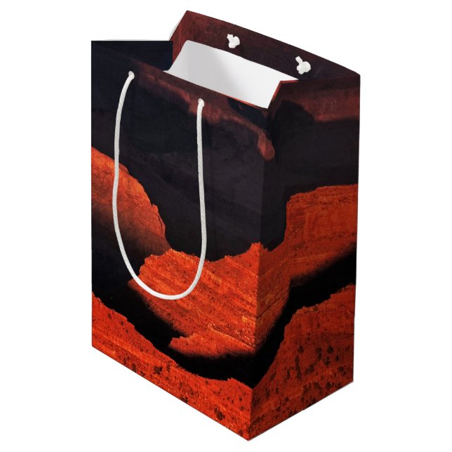Sac Cadeau Moyen Grand Canyon Red Rock Layers (Dos Angle)