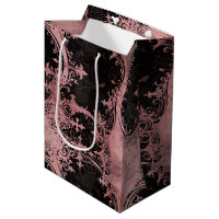 Grunge gothique rose et noir