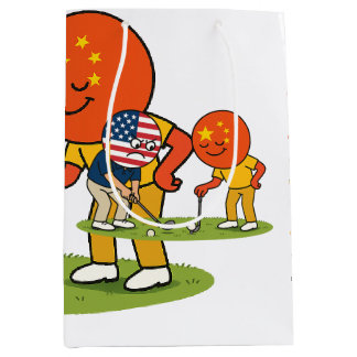 Sac Cadeau Moyen Guerre commerciale L'édition Golf